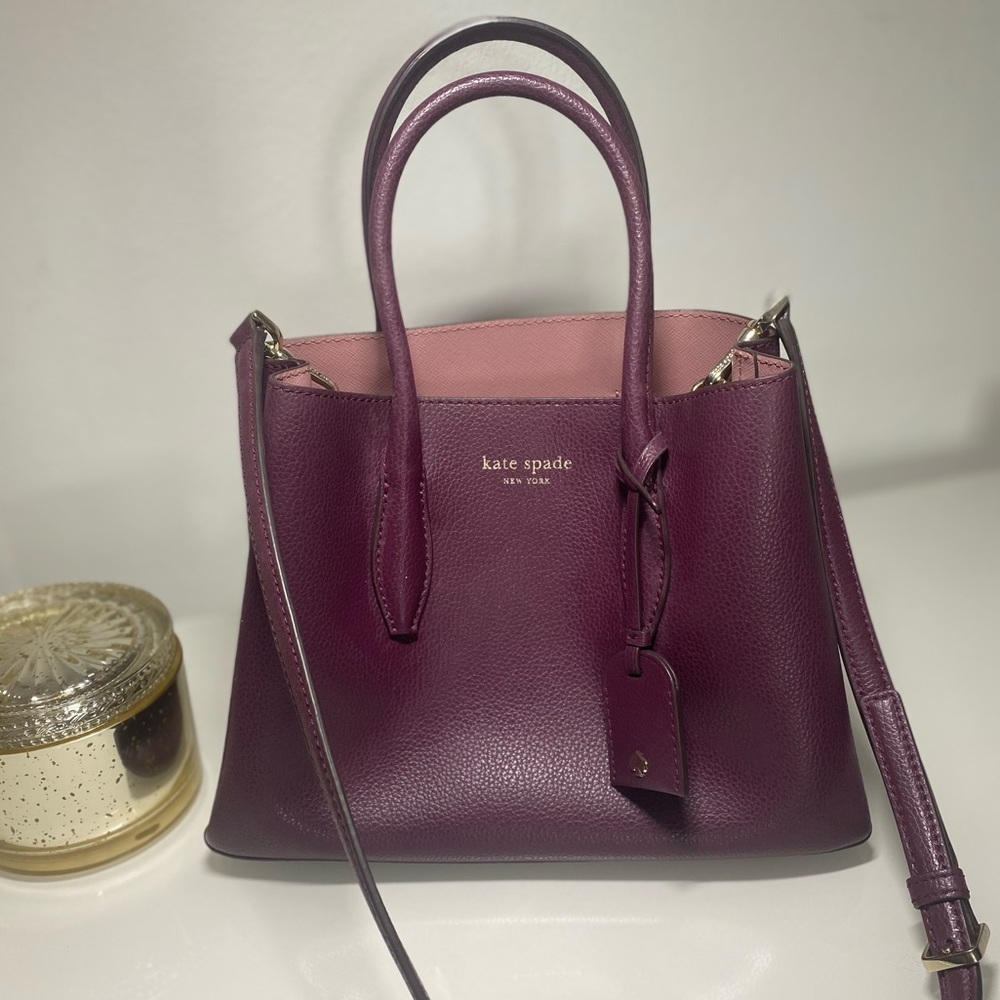 Kate Spade Beauriful Ripe Plum Handbag